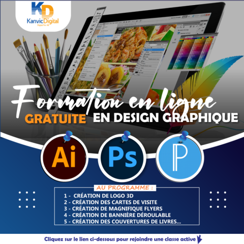 3 Semaines De Formation GRATUITE En Design Graphique En Ligne